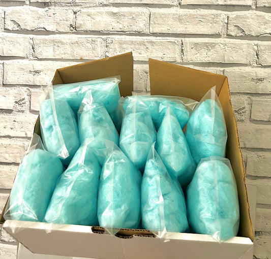 10 Mini candy floss bags, party favours